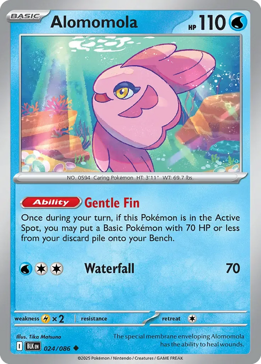 Alomomola 024/086 Master Ball Holo Uncommon