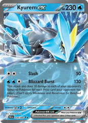 Kyurem ex 028/086 Double Rare ex