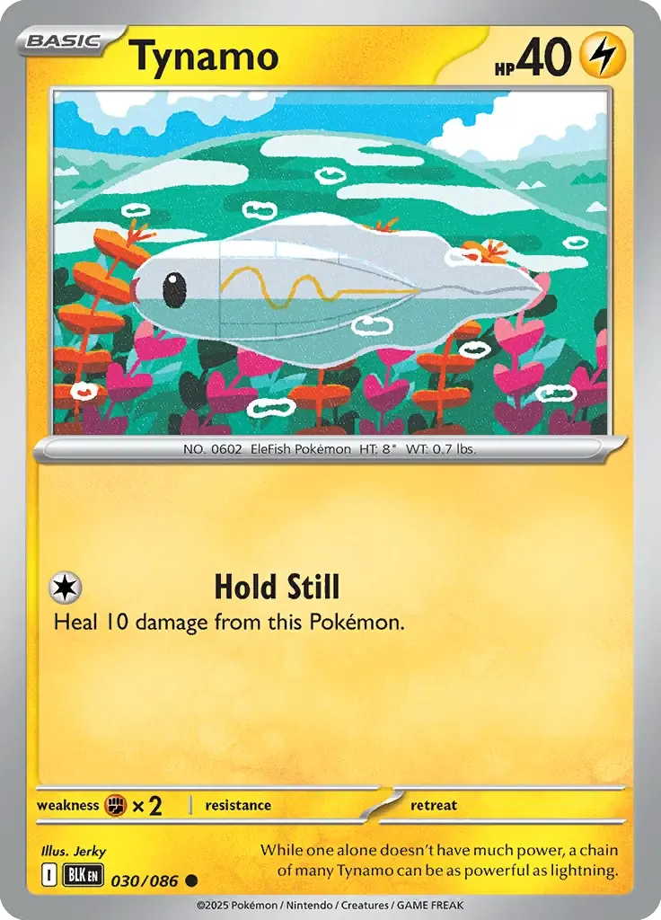 Tynamo 030/086 Poké Ball Holo Common