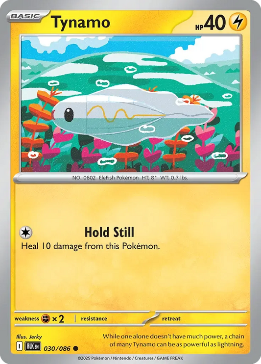 Tynamo 030/086 Poké Ball Holo Common