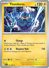 Thundurus 033/086 Reverse Rare