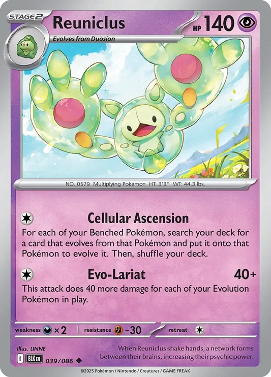 Reuniclus 039/086 Reverse Uncommon