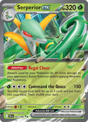 Serperior ex 003/086 Double Rare ex