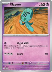 Elgyem 040/086 Master Ball Holo Common