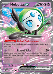 Meloetta ex 044/086 Double Rare ex