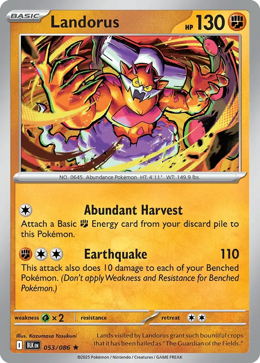Landorus 053/086 Poké Ball Holo Rare