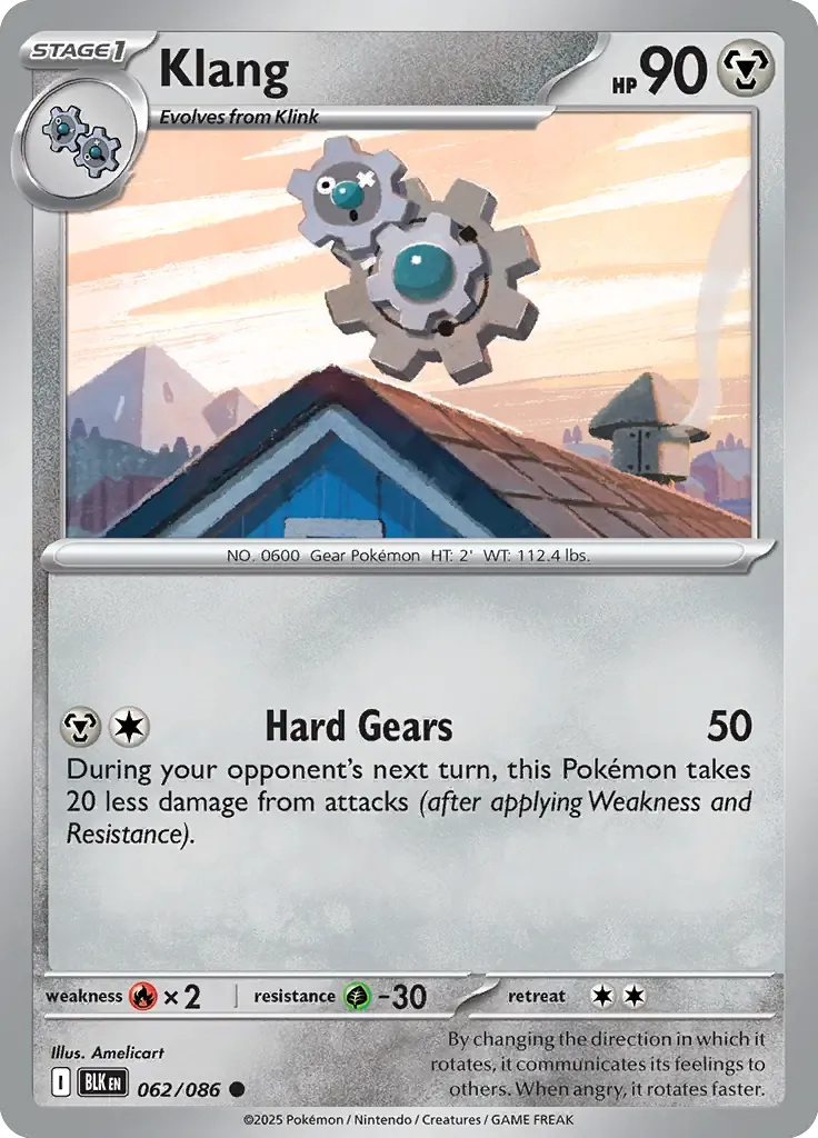 Klang 062/086 Poké Ball Holo Common