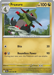 Fraxure 069/086 Poké Ball Holo Common