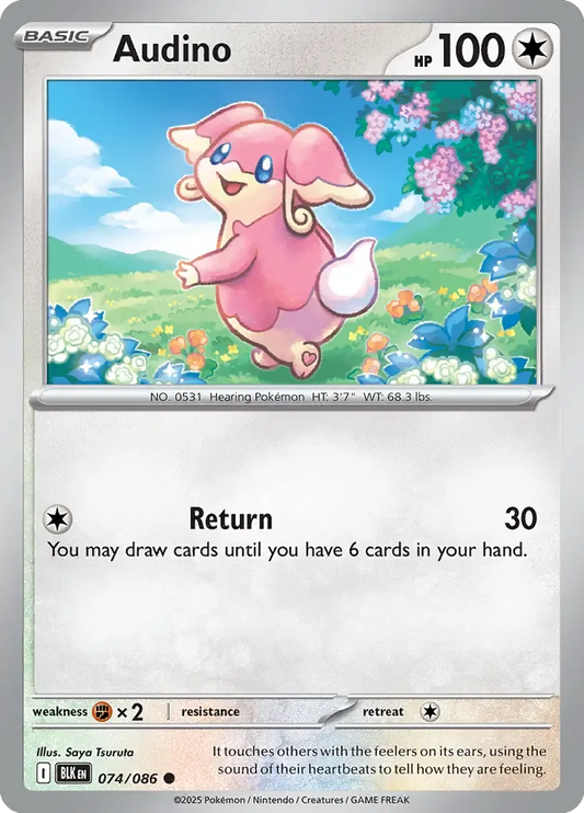 Audino 074/086 Poké Ball Holo Common