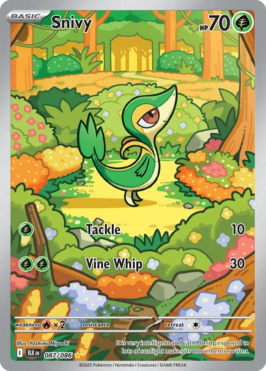 Snivy 087/086 Illustration Rare