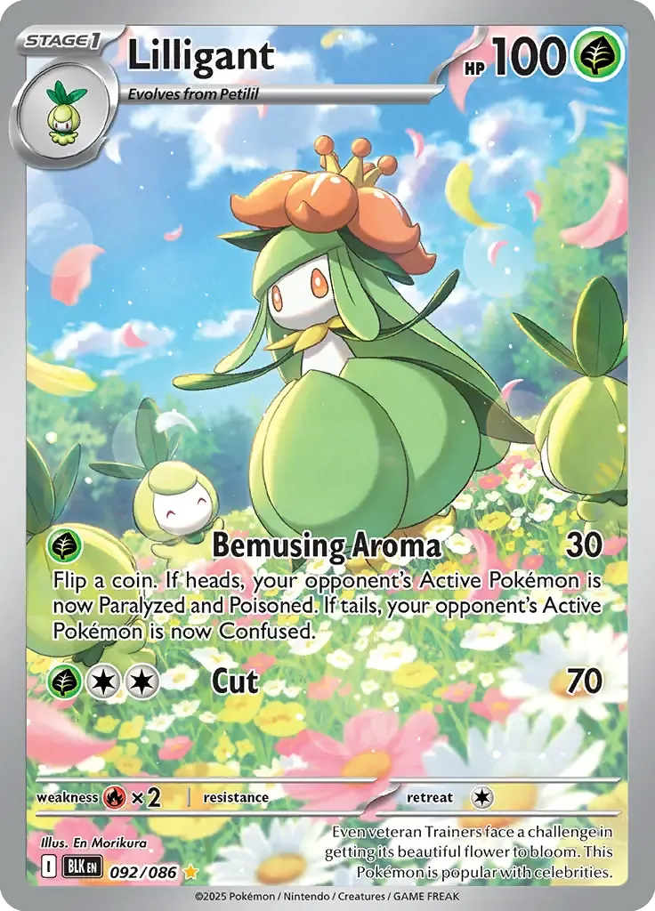 Lilligant 092/086 Illustration Rare