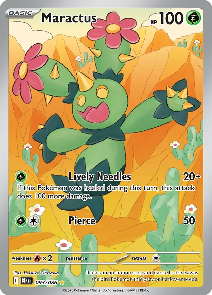 Maractus 093/086 Illustration Rare