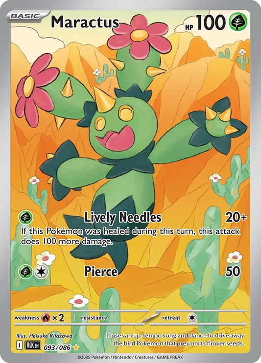 Maractus 093/086 Illustration Rare