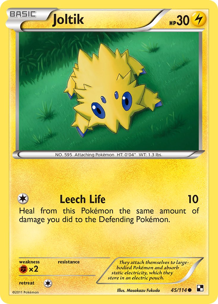 Joltik 45/114 Reverse Common - MissingNo.