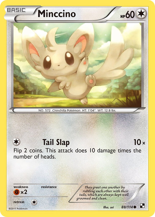 Minccino 88/114 Reverse Common - MissingNo.