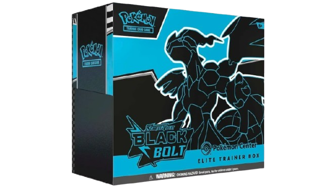 Black Bolt Pokemon Center ETB