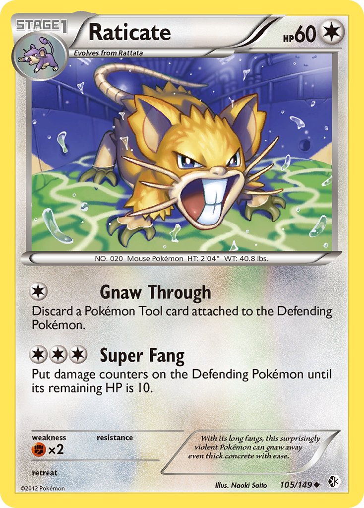 Raticate 105/149 Uncommon - MissingNo.