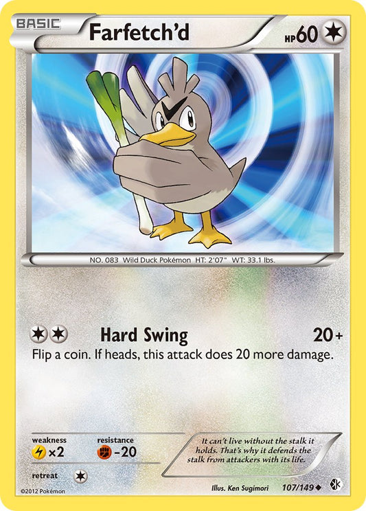 Farfetch'd 107/149 Reverse Uncommon - MissingNo.