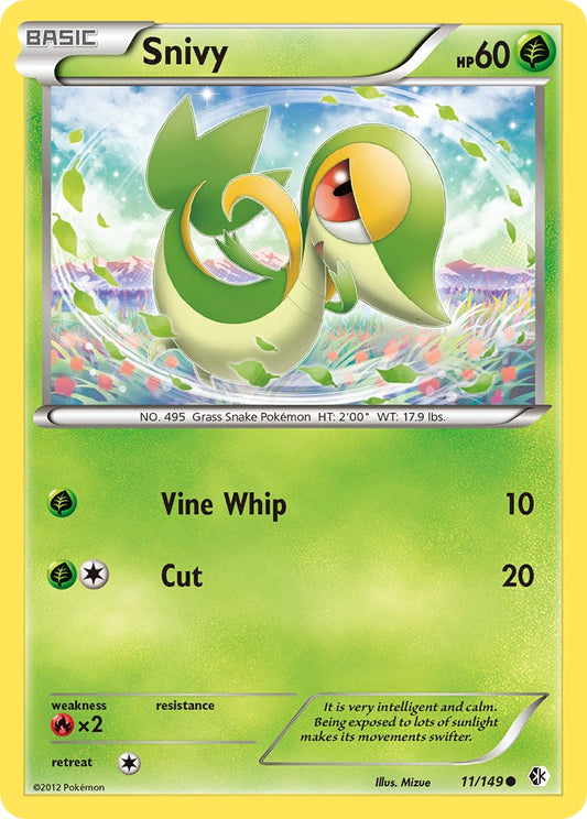 Snivy 11/149 Common - MissingNo.