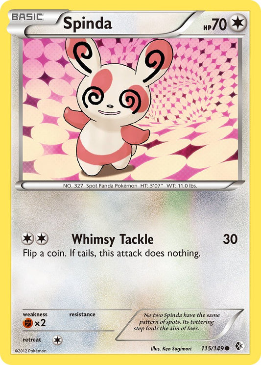 Spinda 115/149 Reverse Common - MissingNo.