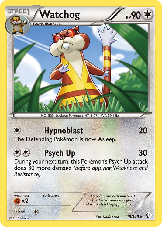 Watchog 119/149 Uncommon - MissingNo.