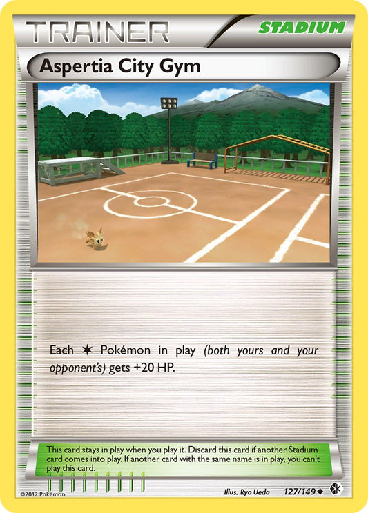 Aspertia City Gym 127/149 Reverse Uncommon - MissingNo.