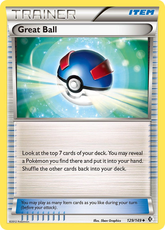 Great Ball 129/149 Reverse Uncommon - MissingNo.