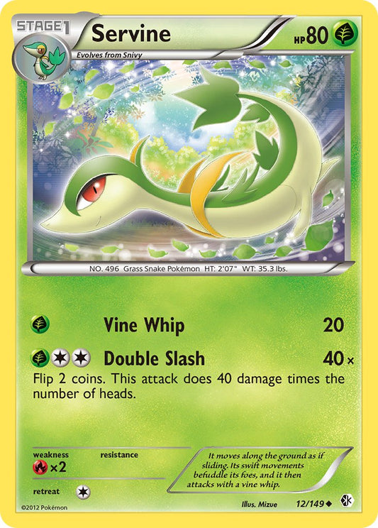 Servine 12/149 Reverse Uncommon - MissingNo.