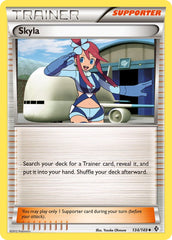 Skyla 134/149 Mirror Holo Pokémon League Chespin Season (October 2013)