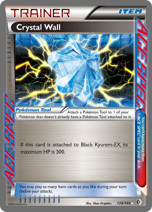 Crystal Wall 139/149 Holo Rare Ace Spec - MissingNo.
