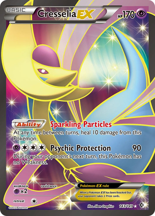 Cresselia EX 143/149 Holo Ultra Rare EX - MissingNo.