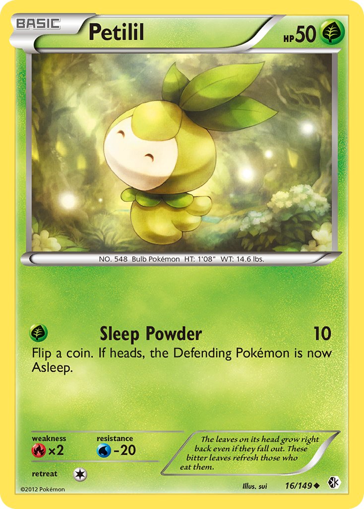 Petilil 16/149 Reverse Uncommon - MissingNo.