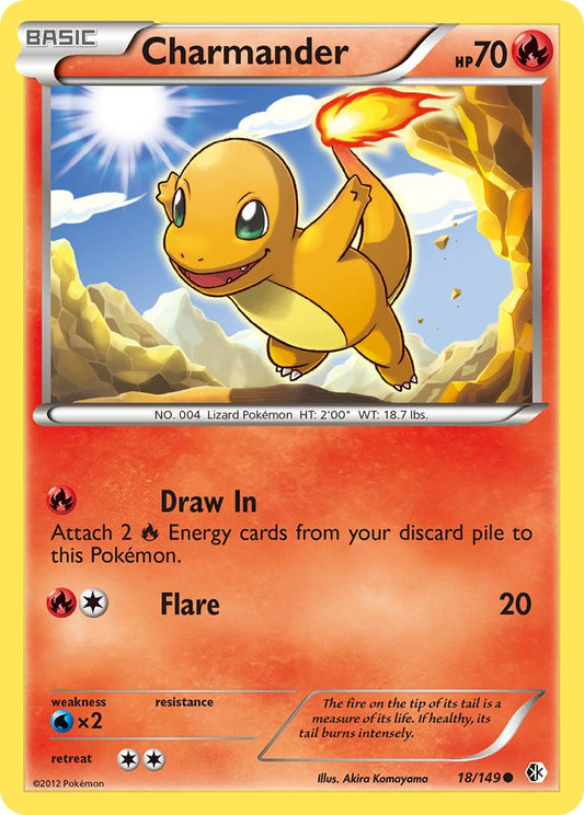 Charmander 18/149 Reverse Common - MissingNo.