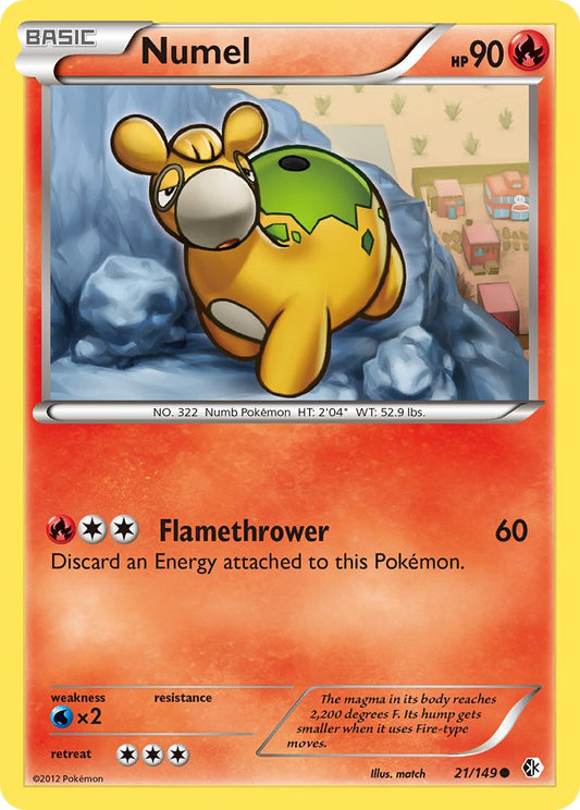 Numel 21/149 Reverse Common - MissingNo.
