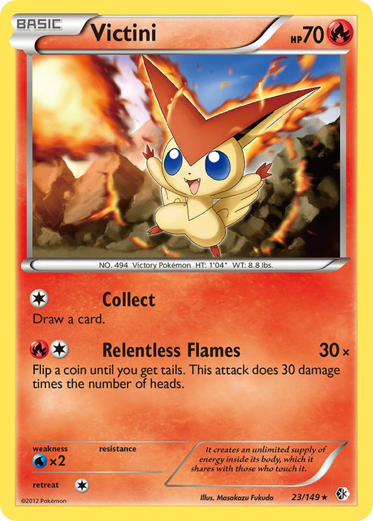 Victini 23/149 Reverse Rare - MissingNo.