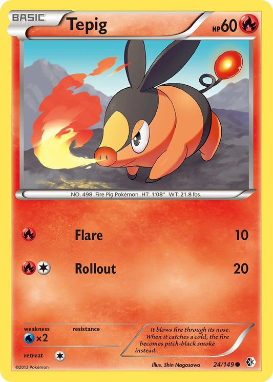 Tepig 24/149 Reverse Common - MissingNo.
