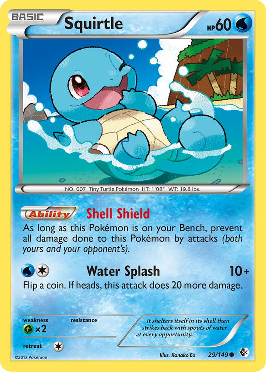 Squirtle 29/149 Reverse Common - MissingNo.
