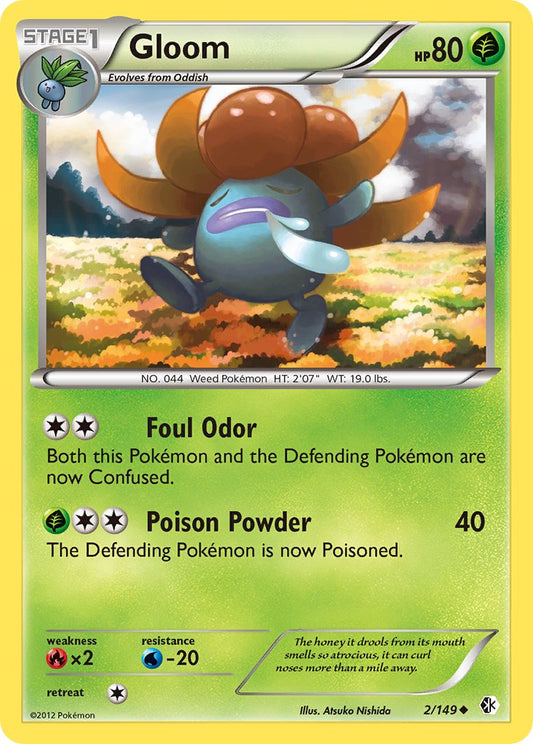 Gloom 2/149 Reverse Uncommon - MissingNo.