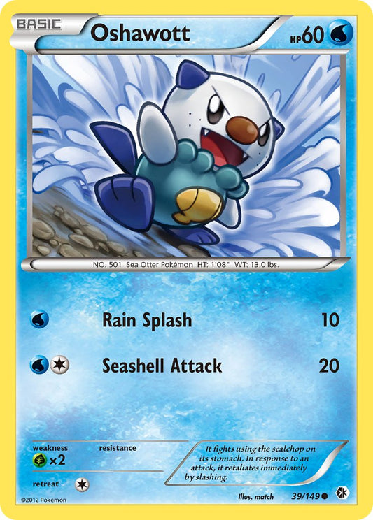 Oshawott 39/149 Common - MissingNo.