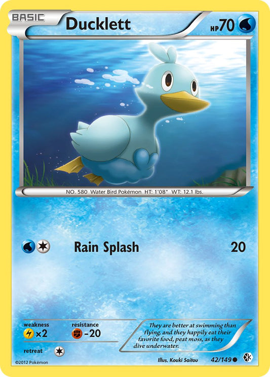 Ducklett 42/149 Common - MissingNo.