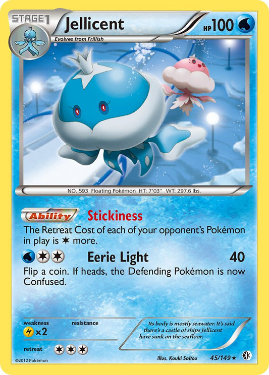 Jellicent 45/149 Non-Holo Rare - MissingNo.