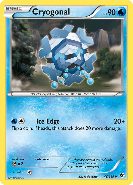 Cryogonal 46/149 Uncommon - MissingNo.