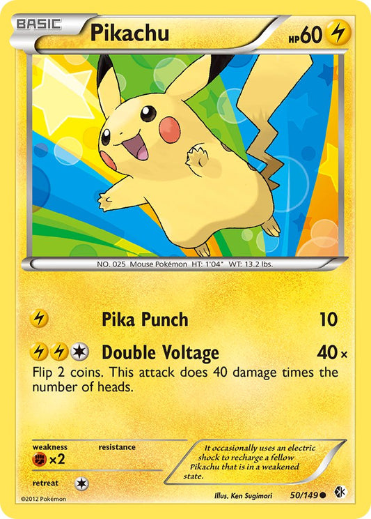 Pikachu 50/149 Reverse Common - MissingNo.