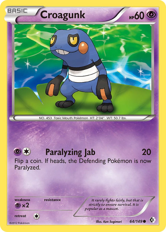 Croagunk 64/149 Reverse Common - MissingNo.