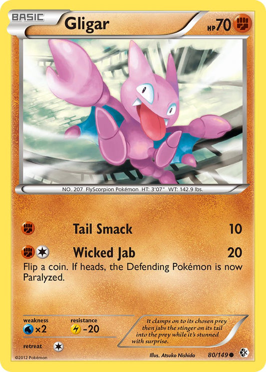 Gligar 80/149 Reverse Common - MissingNo.
