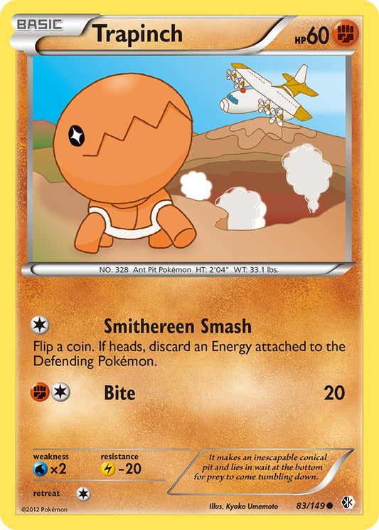 Trapinch 83/149 Reverse Common - MissingNo.