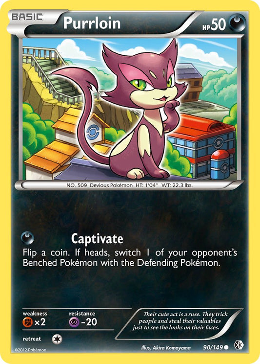 Purrloin 90/149 Common - MissingNo.