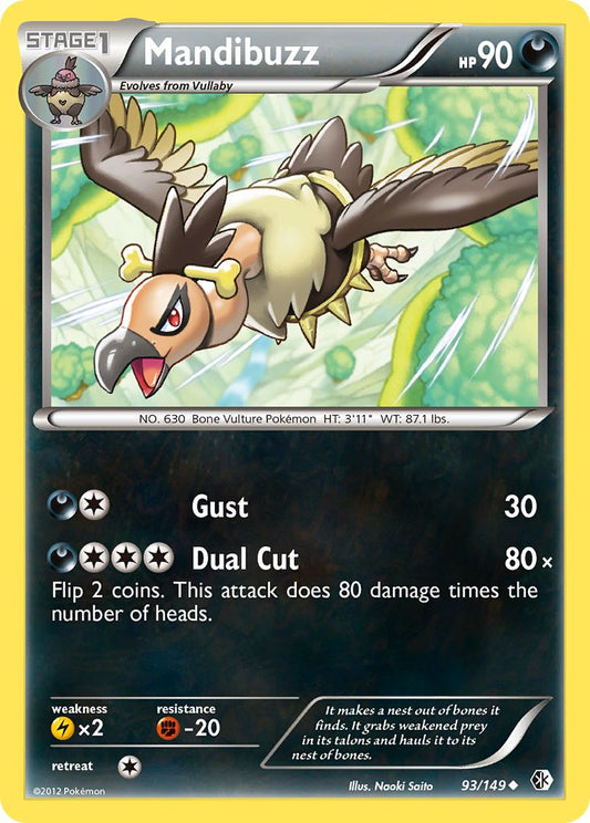 Mandibuzz 93/149 Uncommon - MissingNo.