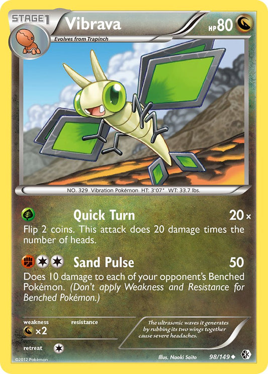 Vibrava 98/149 Uncommon - MissingNo.