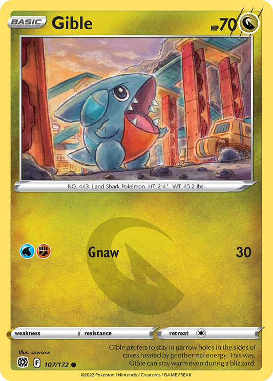 Gible 107/172 Common